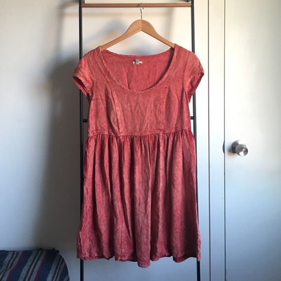 Ecote urban outfitters small red babydoll dress