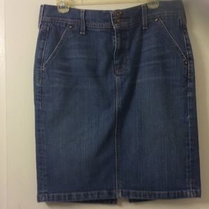 Old Navy Size 12 Blue Jean Skirt