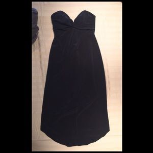Black Strapless Formal Dress