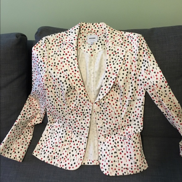 Moschino Card Blazer
