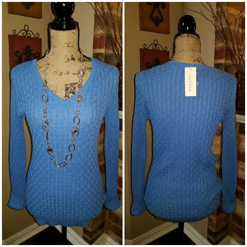 🌺Pullover Ribbed Sweater