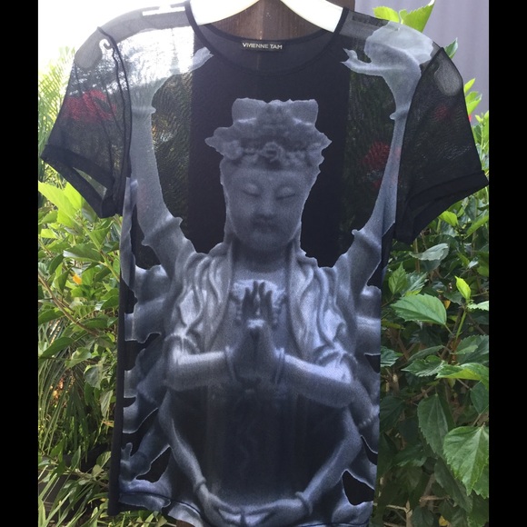 Vivienne Tam sheer top