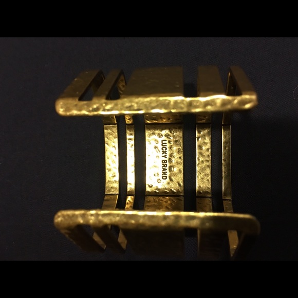 Lucky brand golden cuffs - Picture 3 of 4