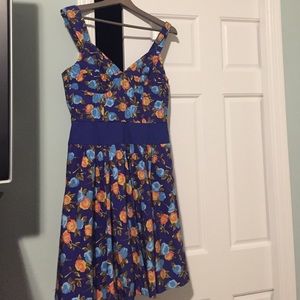 Anthropologie Tracy Reese Plenty floral dress sz8