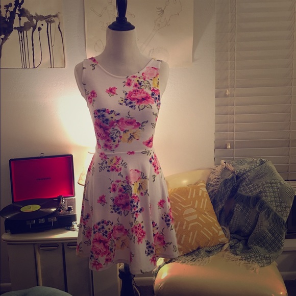 DRESS BUNDLE: Floral, chevron, and polka dot