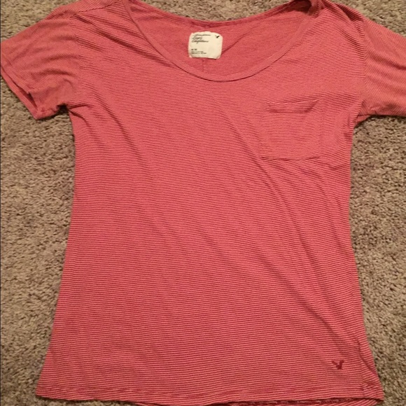 American eagle striped tshirt