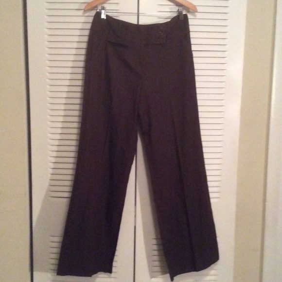 Larry Levine brown stretch pants