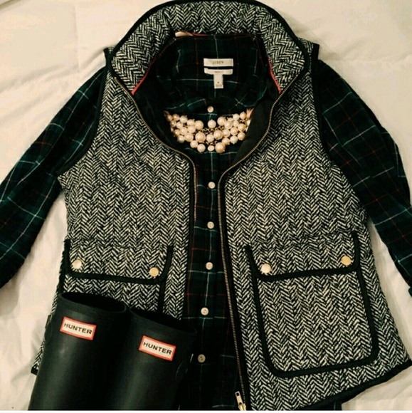 J. Crew Tops - Final!! J.Crew retail, blackwatch plaid! Size 4!