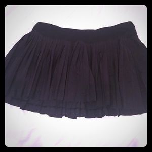 Black lululemon Pleat to Street Skirt