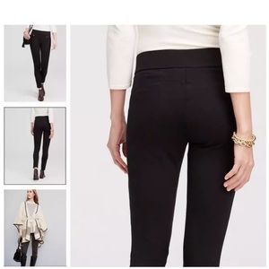 Ann Taylor Classic Ponte Zip Pocket Leggings