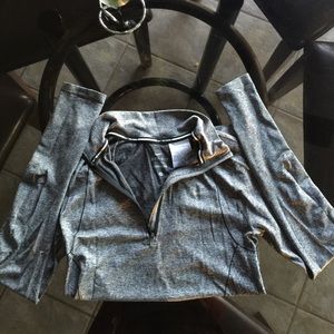 Nike running half zip