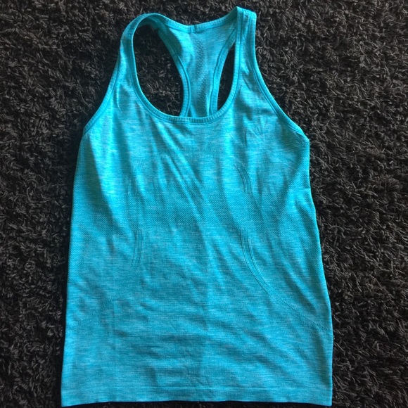Lululemon Swiftly Tank Light Blue Size 10