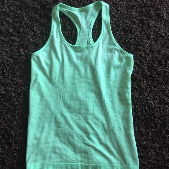 Lululemon Swiftly Tank Light Green Size 10