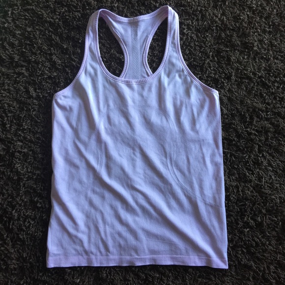 Lululemon Swiftly Tank Lavender Size 10