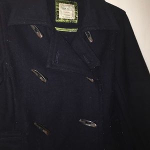 Old Navy navy blue peacoat. PRICE DROPPED