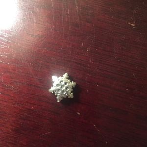 Winter snowflake charm