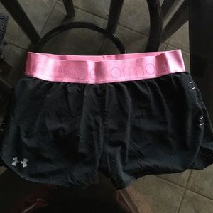 Under armor running shorts