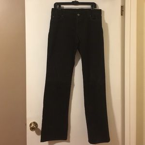 Dark brown J Crew corduroy pants