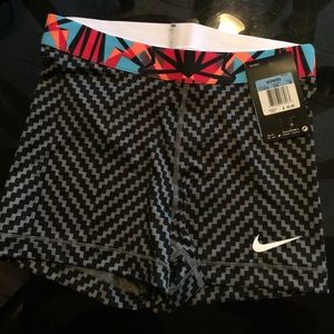 Nike pro spandex shorts