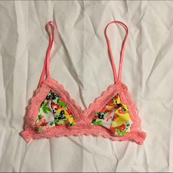 SOLD MERC Lace floral bralette