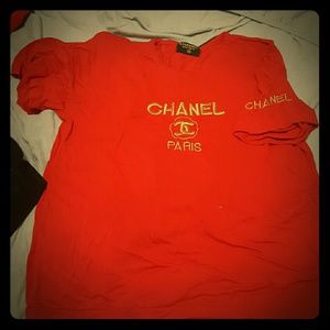 Chanel Shirt Red