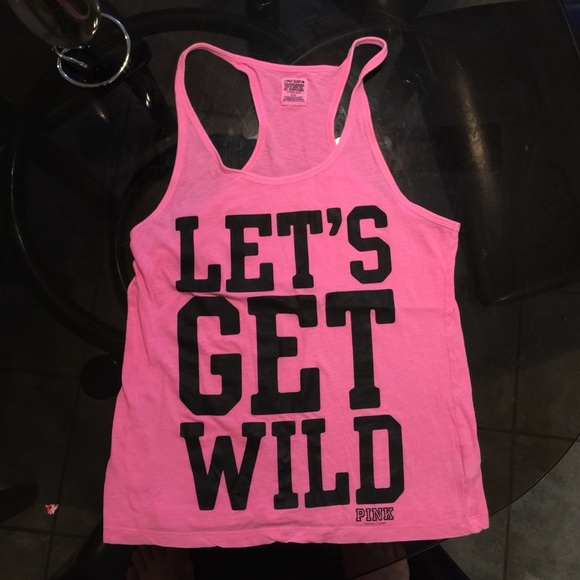 Victoria's Secret lets get wild tank