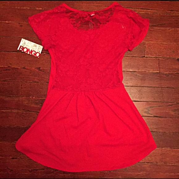 ❤️Sheer Back Bongo Top w/Removeable Necklace-NWT❤️ - Picture 2 of 6