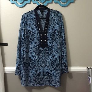 Comfy and stunning Lane Bryant tunic!