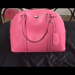 (SOLD) Pink Coach Handbag