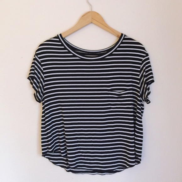 Brandy Melville Tops - Brandy Melville striped tee