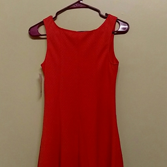 NWT Bar III Orange Dress - Picture 4 of 4