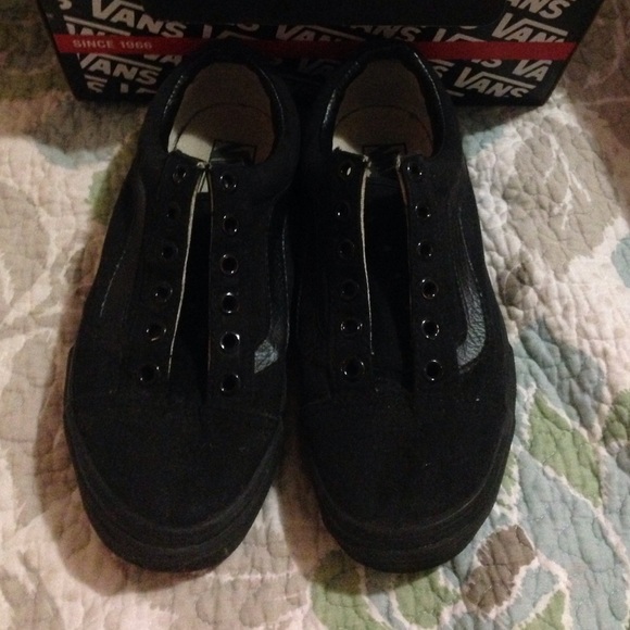 Old school black vans