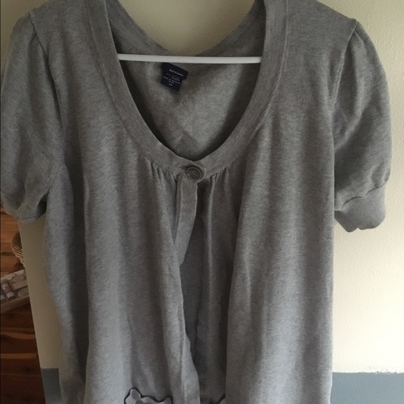 Grey cardigan