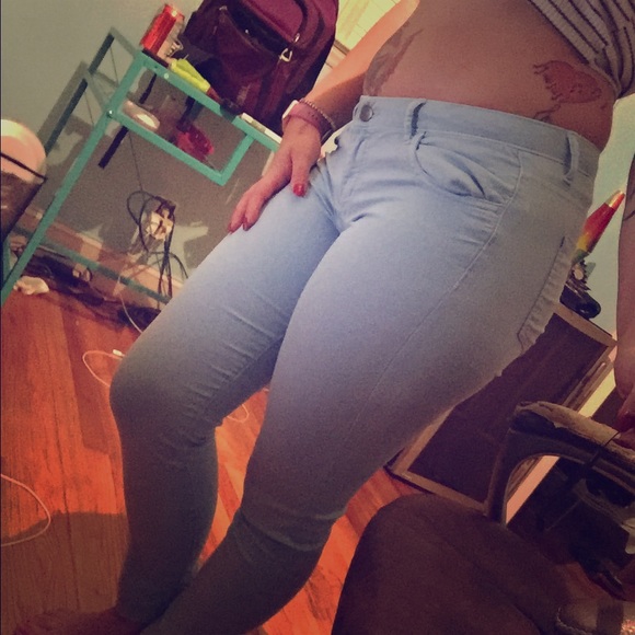 Blue pants