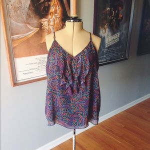 NWOT Flirty Tank Blouse