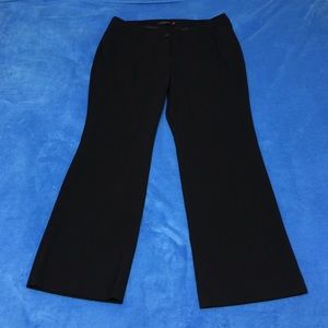 Plus size work style black pants