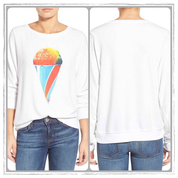 WildFox "BrainFreeze" Baggy Beach Jumper - Picture 4 of 6