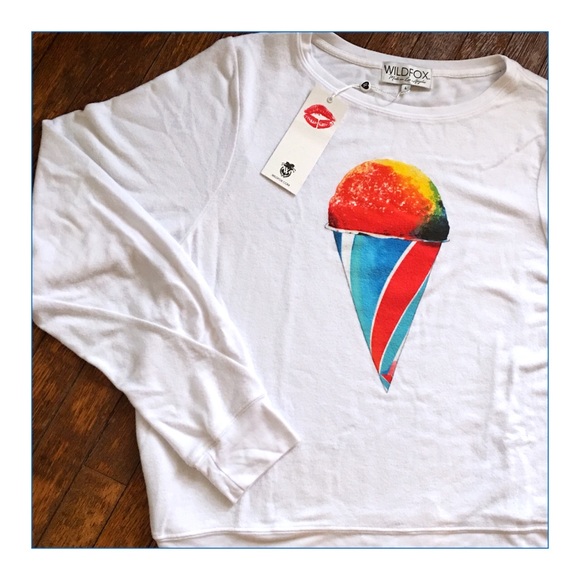 WildFox "BrainFreeze" Baggy Beach Jumper - Picture 3 of 6