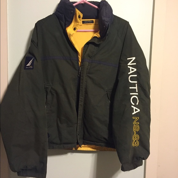 Vintage Nautica Coat Reversible