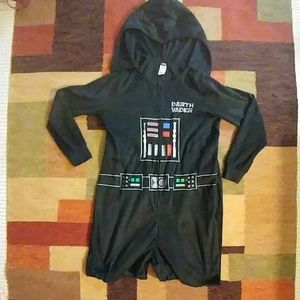 Darth Vader *Star Wars* Hooded Onesie Pajamas!
