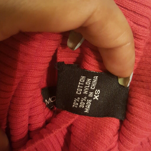 XS MODA sleeveless red sweater dress - Picture 3 of 3