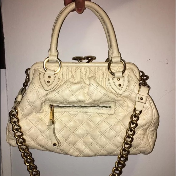 SOLD!! Marc Jacobs Quilted Stam satchel. Pre-owned