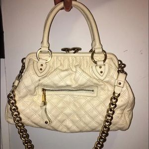 SOLD!! Marc Jacobs Quilted Stam satchel. Pre-owned
