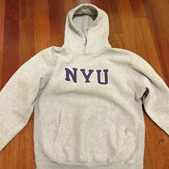 New York University Gray/Purple Sweatshirt