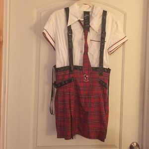 NWOT Vintage Lip Service High Waisted Skirt & Top