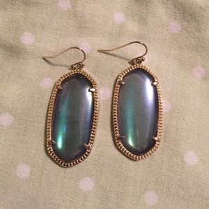 Kendra Scott mystic purple earrings