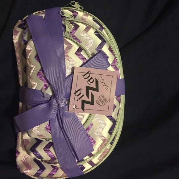 Makeup bag set of 3