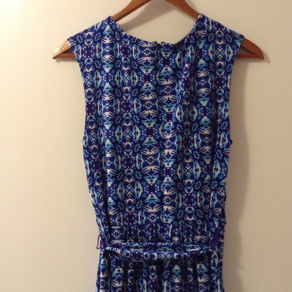 Coldwater Creek MultiColor Wrap-Look Dress - Picture 3 of 4