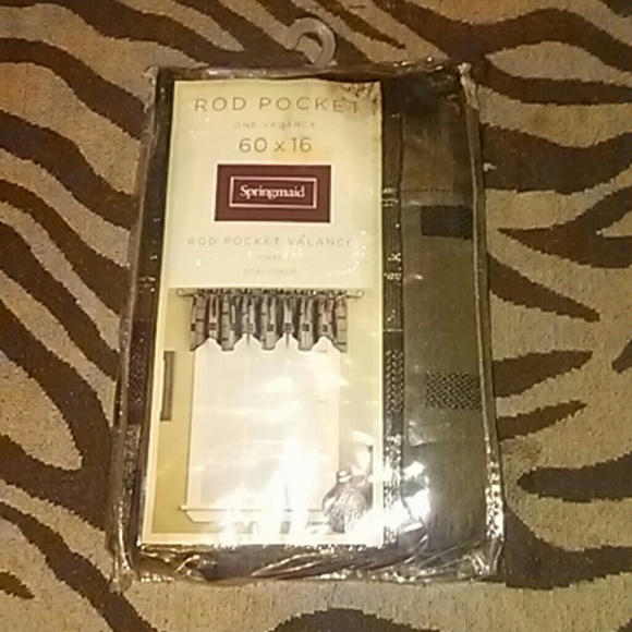 Rod Pocket Valance 60x16