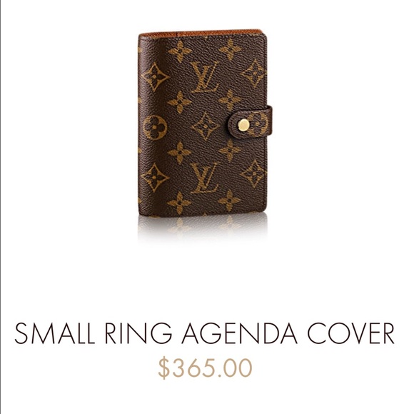 Louis Vuitton small ring agenda cover *new